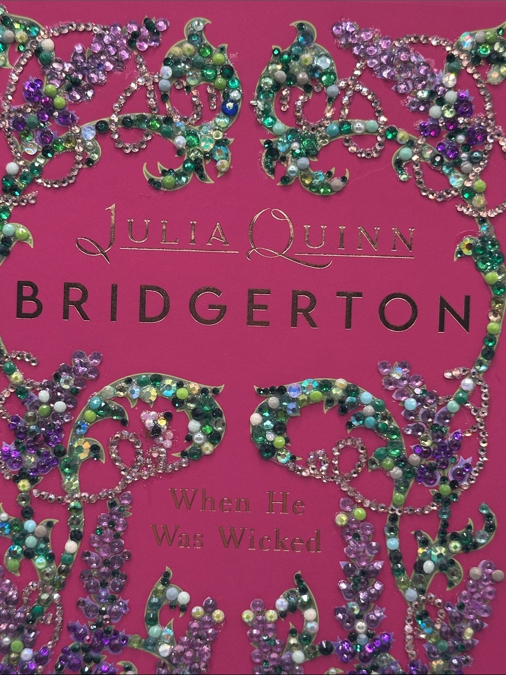 Bridgerton 'When He Was Wicked' Embellished Hardcover Book - Picture 3 of 7